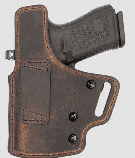 Versacarry DEF2202-500A Defender Alpha OWB Holster Brn/Blk Sz2 5.0"