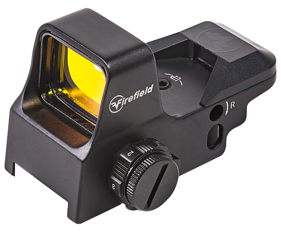 Firefield FF26024 Impact XL Red Dot Reflex Sight 1x 33mm Matte Black 4 Reticle Options