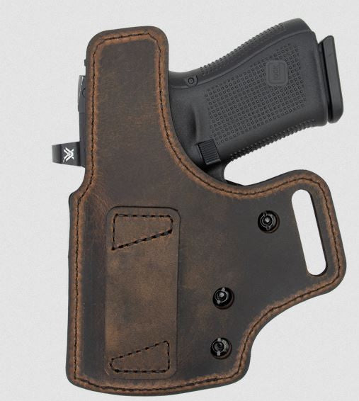 Versacarry Sabre Outside Waistband Holster Size 3 3.0" Barrel Brown/Black