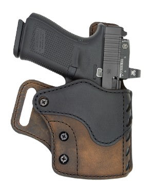 Versacarry Sabre Outside Waistband Holster Size 3 3.5" Barrel Brown/Black