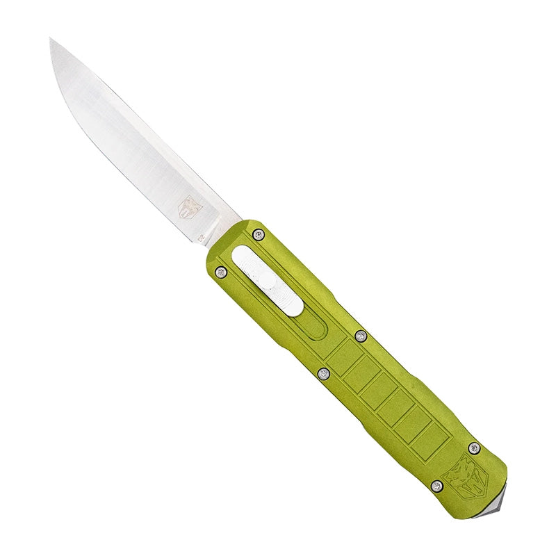 CobraTec Raptor DP OTF 3.13 Inch OD Green D2 Steel Knife