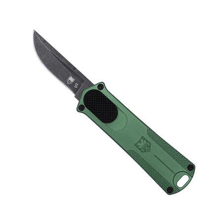 CobraTec California Legal 952 Drop OTF Knife OD Green 1.75"