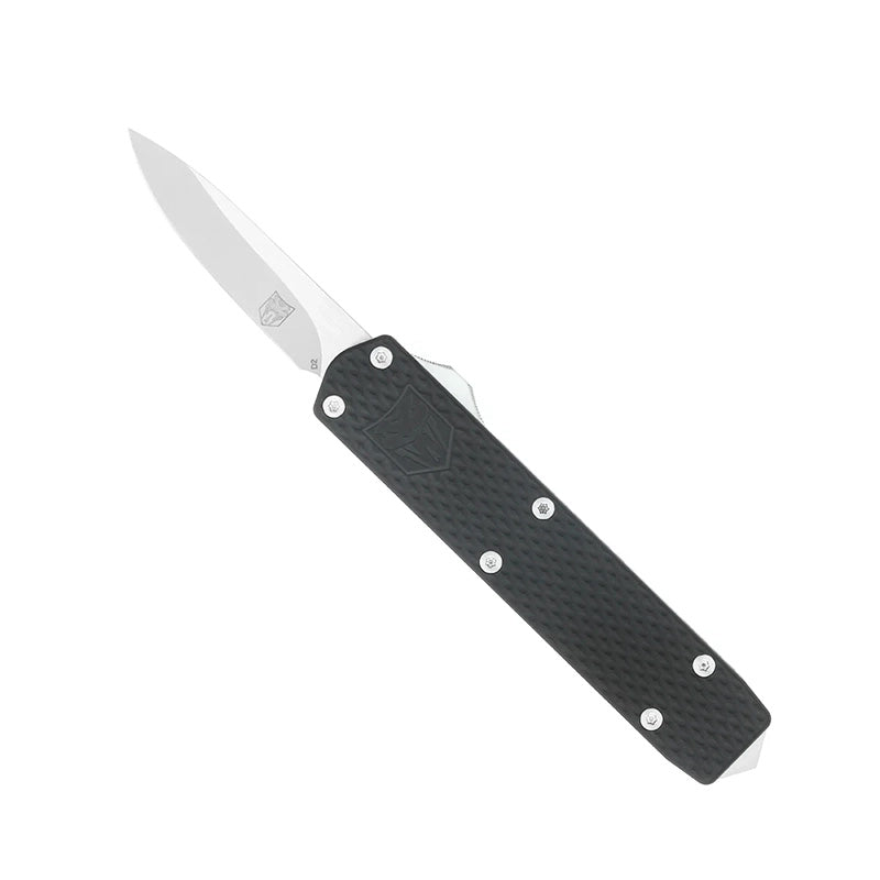 CobraTec California Legal Mini Mamba Gen II OTF Knife Black 1.99"