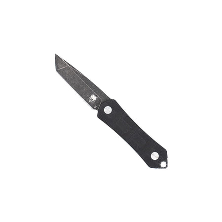 CobraTec Guardian Tanto D2 Steel Neck Knife Black Full Tang Small