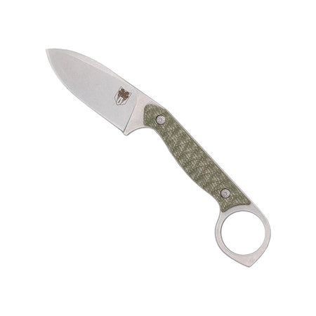 CobraTec Wolfteeth Drop Point Fixed Blade OD Green G-10 Handle Knife