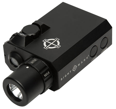 Sightmark SM25012 LoPro Mini Green Laser Flashlight Combo Matte Black 300 Lumen LED