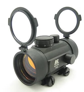 Red Dot Sight 1x42 B-Style Weaver Base by NcSTAR, Black