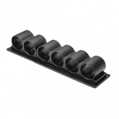 NcStar A12SH46 Universal 12 Gauge Shotgun Side Saddle 4/6 Round Black