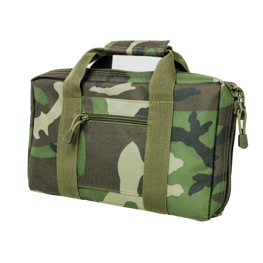 VISM Woodland Camo Discreet Concealed Pistol Case