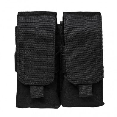 VISM AR-15 M4 AK MOLLE Quad Magazine Carrier Pouch Black