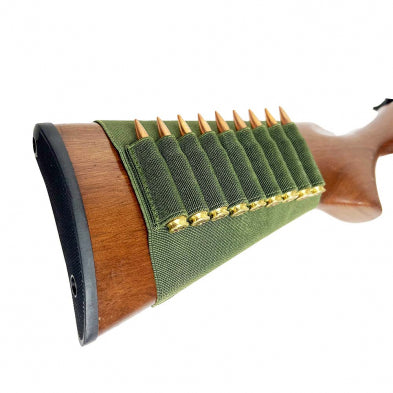 VISM Buttstock Cartridge Holder Pouch Green