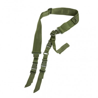 VISM NcSTAR 2-Point Tactical Firearm Sling Green