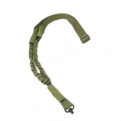 NcSTAR Green Single-Point Bungee Sling with Quick-Detach Swivel
