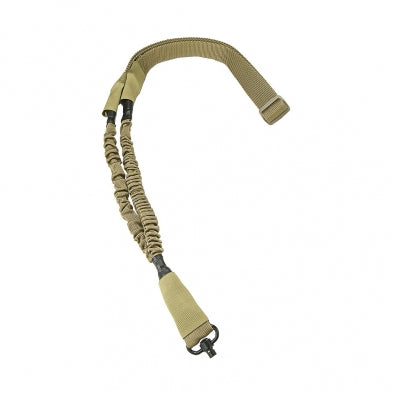 NcSTAR Tan Single-Point Bungee Sling with Quick-Detach Swivel