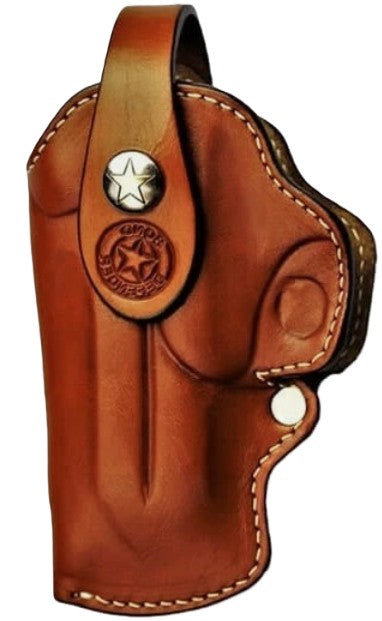 Bond Arms H-RT-425-TN-R-CP Leather Clip Holster 4.25 Inch Right Hand Tan