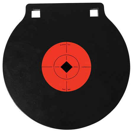 Birchwood Casey 47604 World of Targets 8" Steel Hanging Gong Double Hole AR500 Pistol/Rifle Target