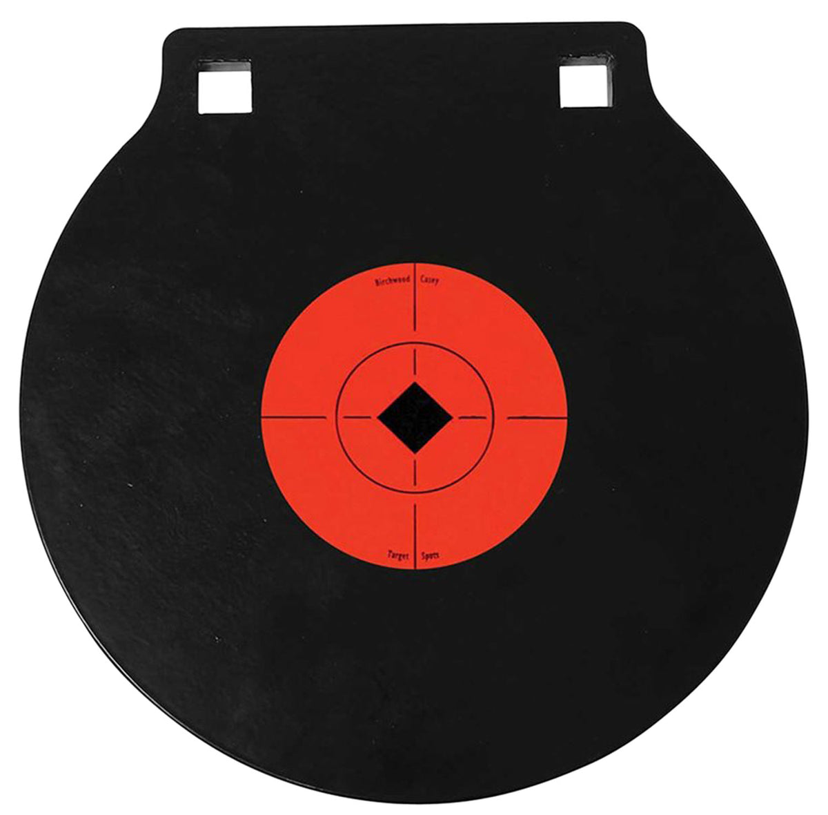 Birchwood Casey 47615 World of Targets 10" Steel Hanging Gong Double Hole AR500 Pistol/Rifle Target