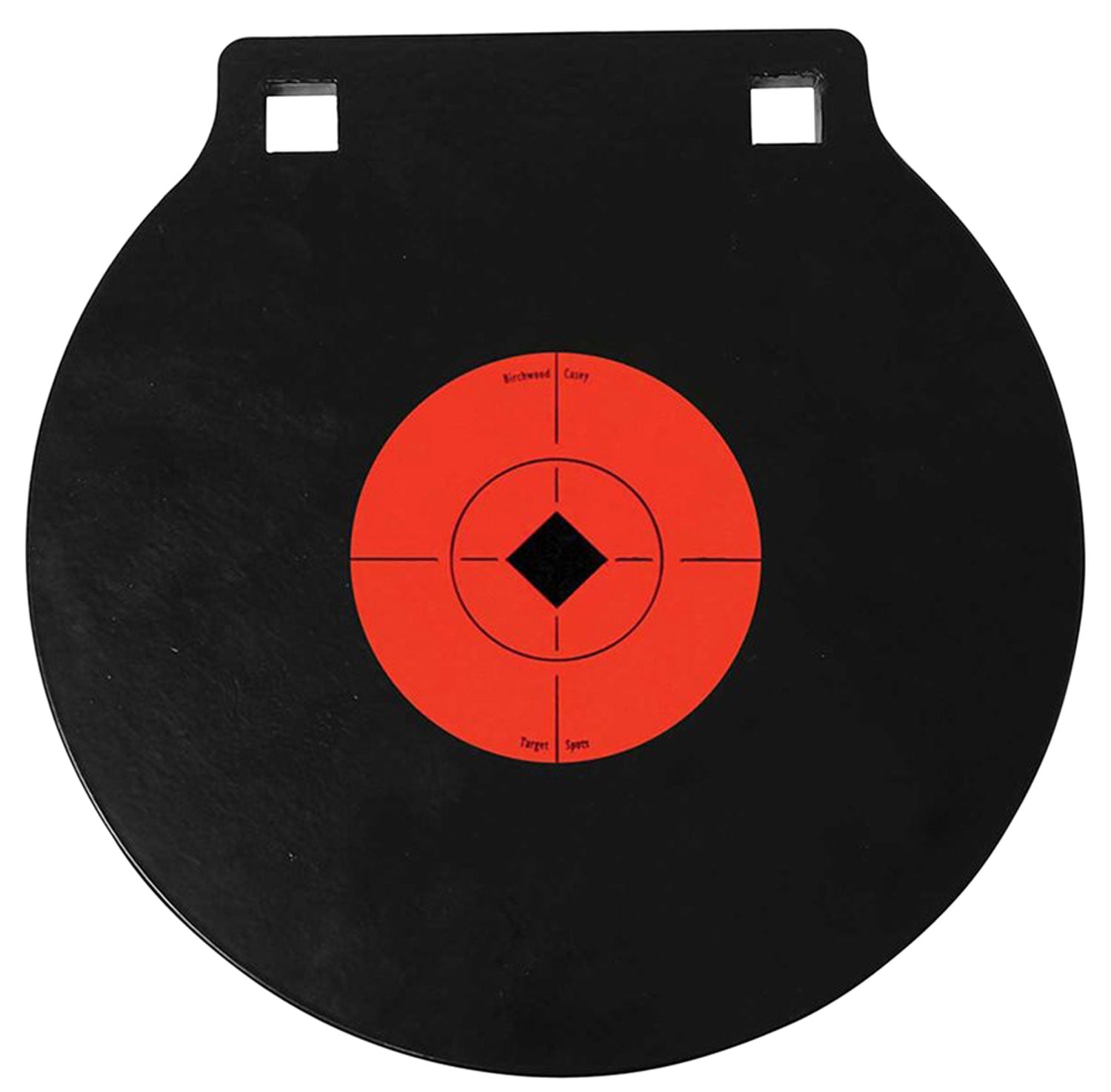 Birchwood Casey 47615 World of Targets 10" Steel Hanging Gong Double Hole AR500 Pistol/Rifle Target