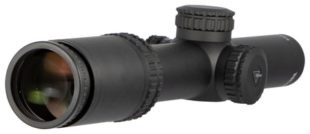 Trijicon AccuPower 1-4x24mm 30mm Tube Black Finish Illuminated Green MOA-Dot Crosshair SFP Rifle Scope