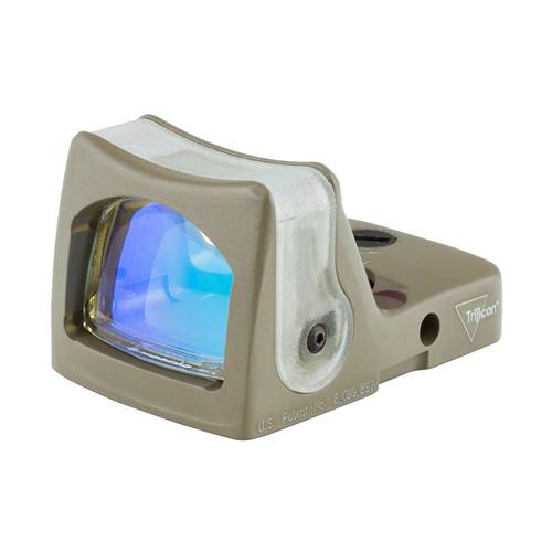 Trijicon RMR Dual Illumination FDE 7.0 MOA Amber Dot Sight CK