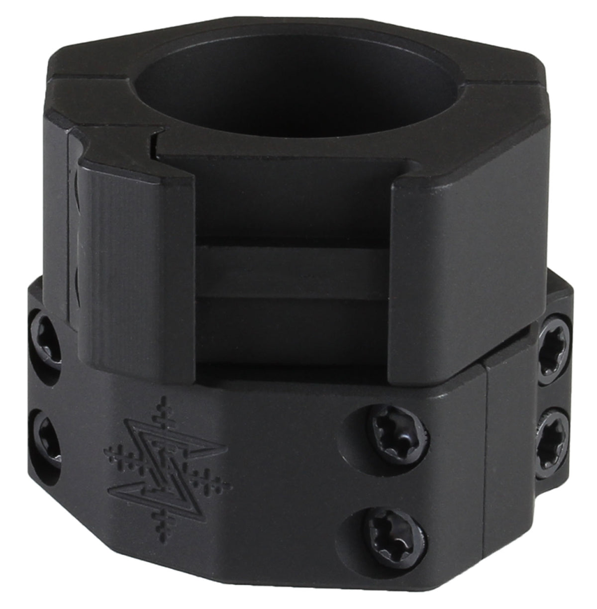 Seekins Precision Matte Black 30mm Medium Scope Rings 7075-T6 Aluminum 0010620006