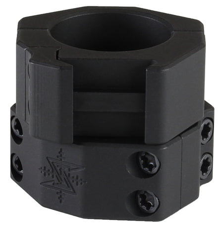 Seekins Precision Matte Black 30mm Medium Scope Rings 7075-T6 Aluminum 0010620006
