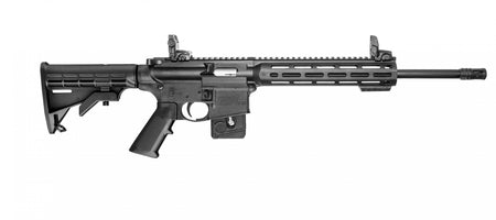 Smith & Wesson 10206 M&P15 Sport *CA/CO Complaint 22 LR 10+1 16.50" Matte Black Steel Barrel & Picatinny Rail Aluminum Receiver, 10" Magpul M-LOK Handguard, 6 Position CAR Black Synthetic Stock, Black