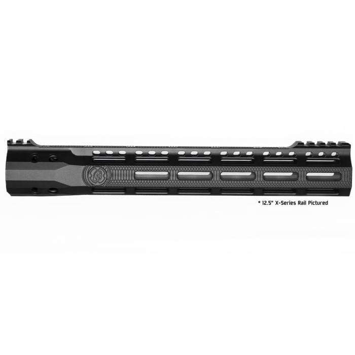 Troy X-Series BattleRail 12.5" Low Profile M-LOK Black Handguard