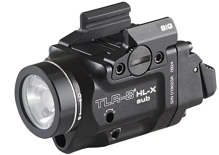 Streamlight 69466 TLR-8 HL-X Sub USB Gun Light GLOCK 43X/48MOS Black