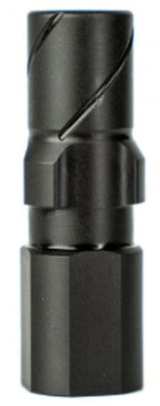 Huxwrx 3-Lug .45 Cal Muzzle Device 5/8x24 Thread Black