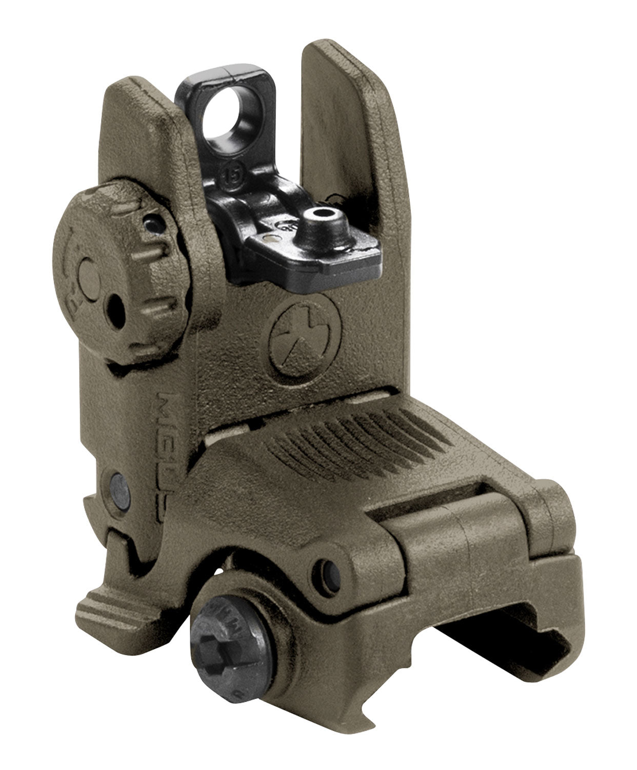 Magpul MAG248-ODG MBUS Dual Aperture Folding Rear Sight Olive Drab Green AR15