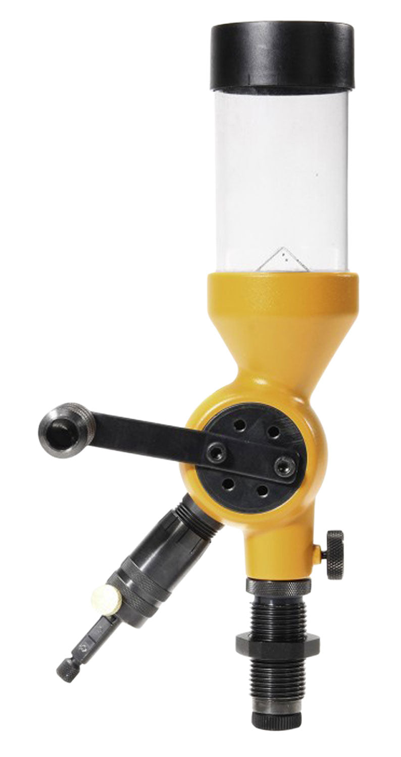 Lyman 7767700 Brass Smith Powder Measure with Powder Baffle and Two Drop Tubes Orange
