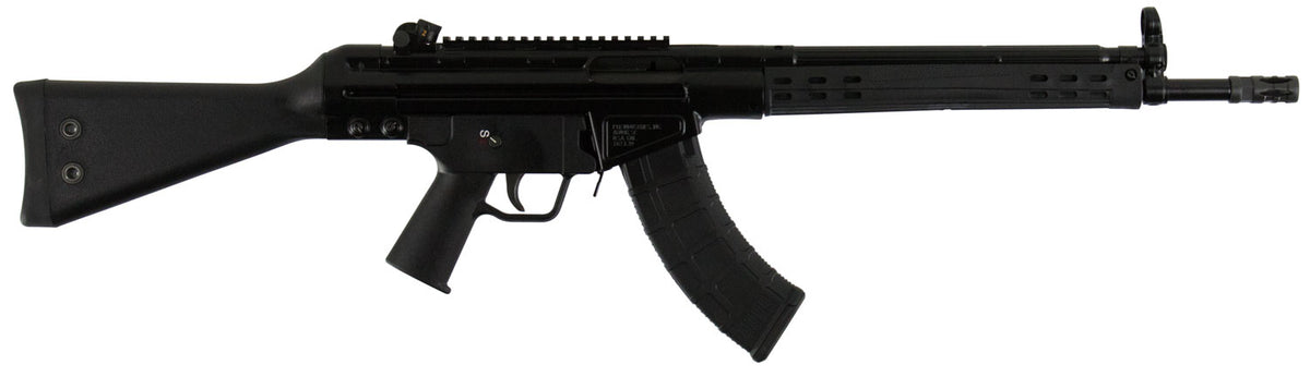 PTR 200 32 KFR 7.62x39mm 30+1 Black Bull Barrel, Black Aluminum Receiver, Polymer Handguard, Fixed Black Synthetic Stock, Black Polymer Grip