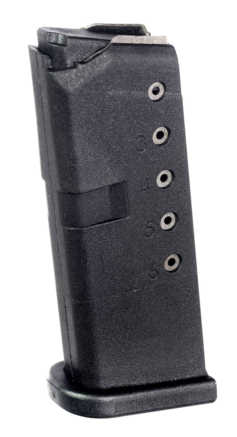 ProMag GLK12 9mm 6rd Replacement Magazine for Glock 43 Zytel Polymer