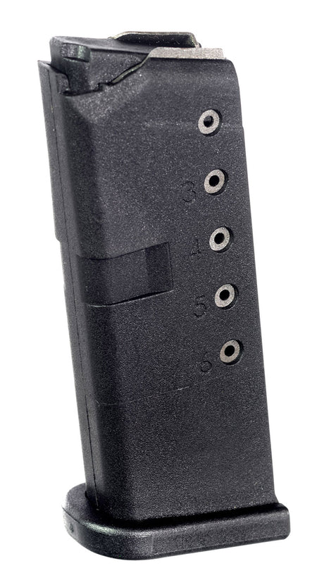 ProMag GLK12 9mm 6rd Replacement Magazine for Glock 43 Zytel Polymer