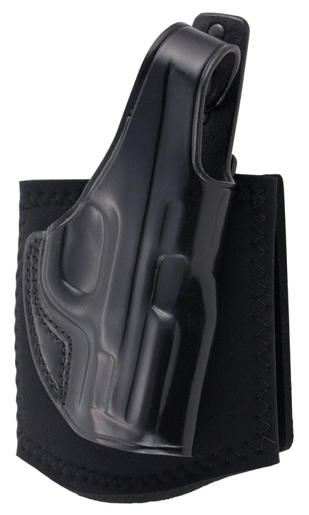 Galco AG652B Ankle Glove Holster Black Leather Neoprene S&W M&P Shield/Shield 2.0 Right Hand