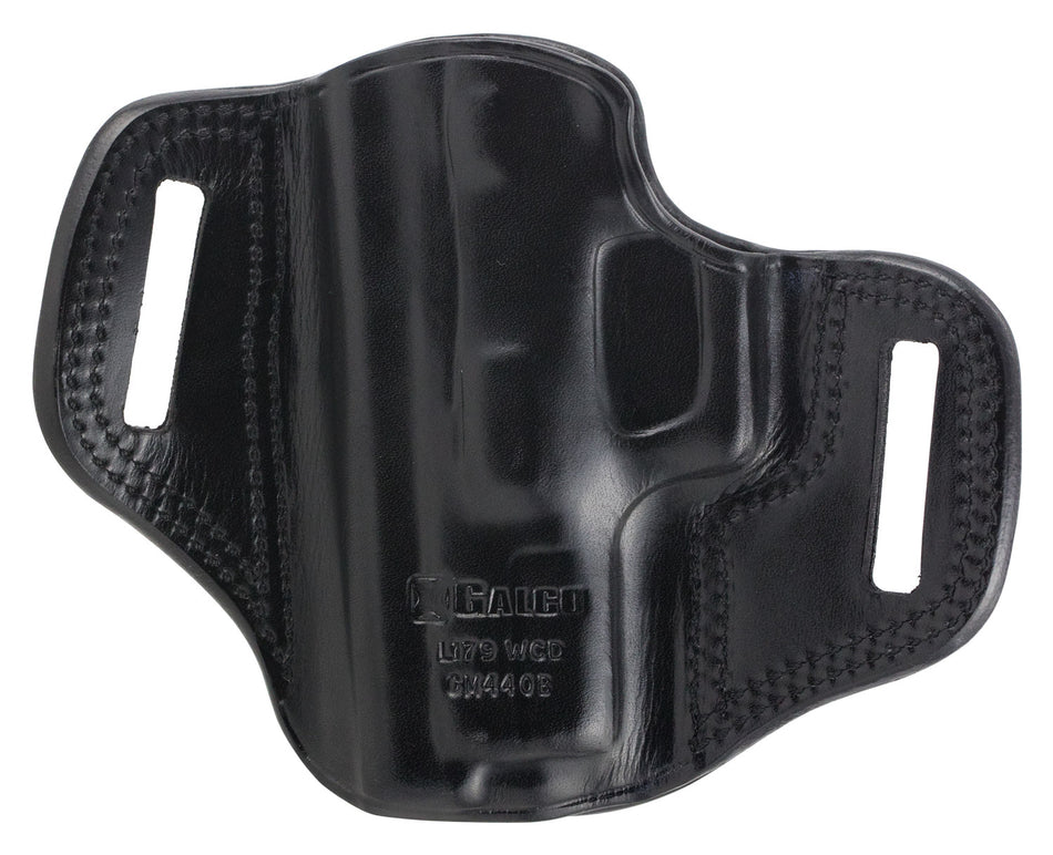 Galco CM440B Combat Master Leather OWB Belt Slide Holster Springfield XD/XD-M Right Hand Black