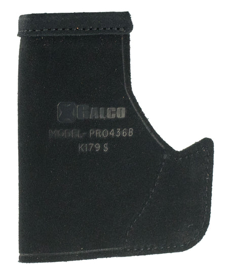 Galco PRO436B Pocket Protector Leather Holster Black for Kel-Tec P-32/Ruger LCP/NAA Guardian Ambi
