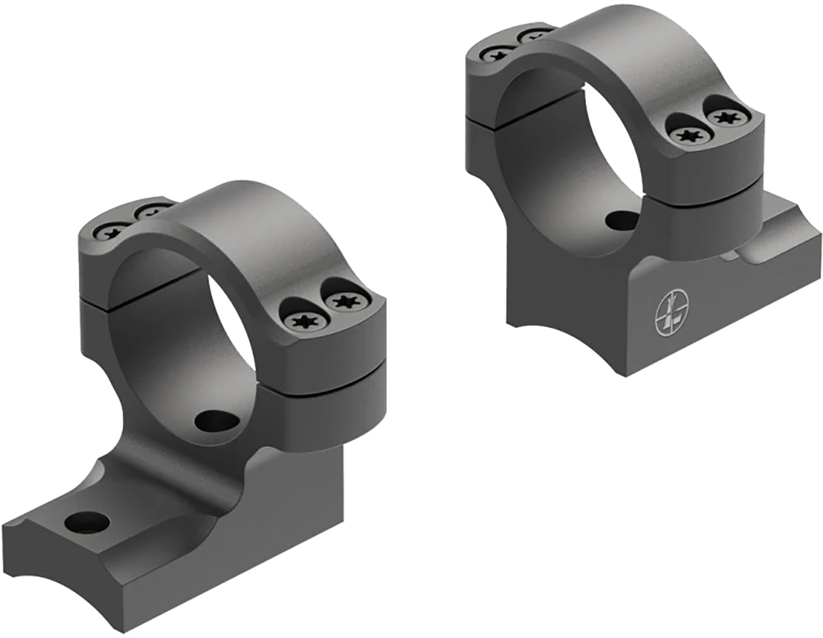 Leupold 171100 BackCountry Ringmount Savage 10/110 Round Receiver Matte Black