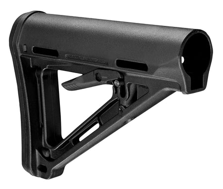Magpul MAG400-BLK Black MOE Drop-In Carbine Buttstock for AR-15/M4 Mil-Spec Tube
