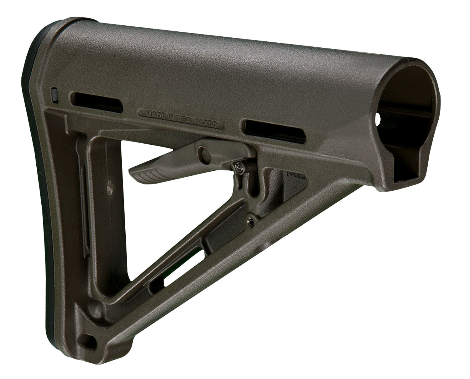 Magpul MAG400-ODG OD Green MOE Drop-In Carbine Buttstock for AR-15/M4 Mil-Spec