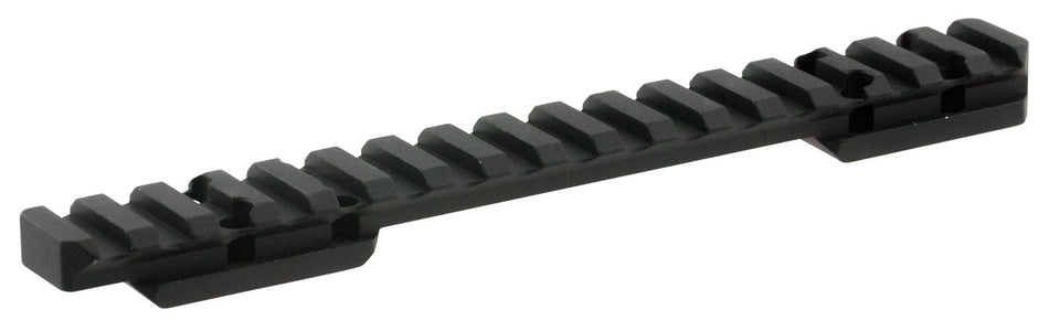 Talley PLO252735 X-Bolt Long Action 0 MOA Picatinny Rail Black Hard-Coat Anodized