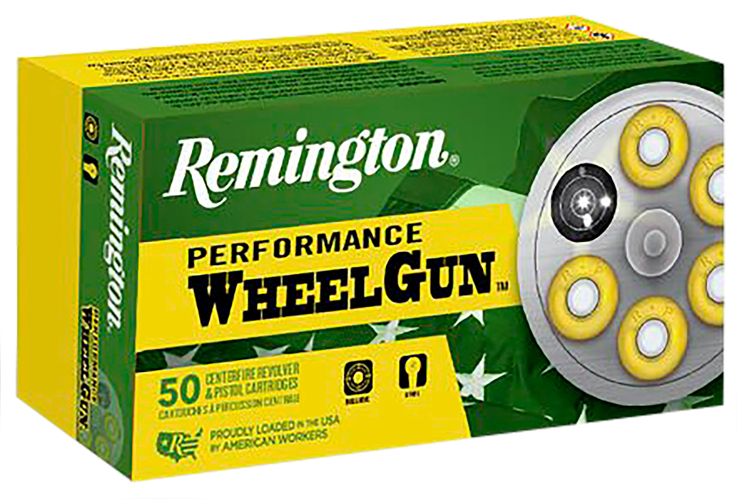 Remington Performance WheelGun Target Master Wad Cutter 148 Grain .38 Special 710 fps 047700490205
