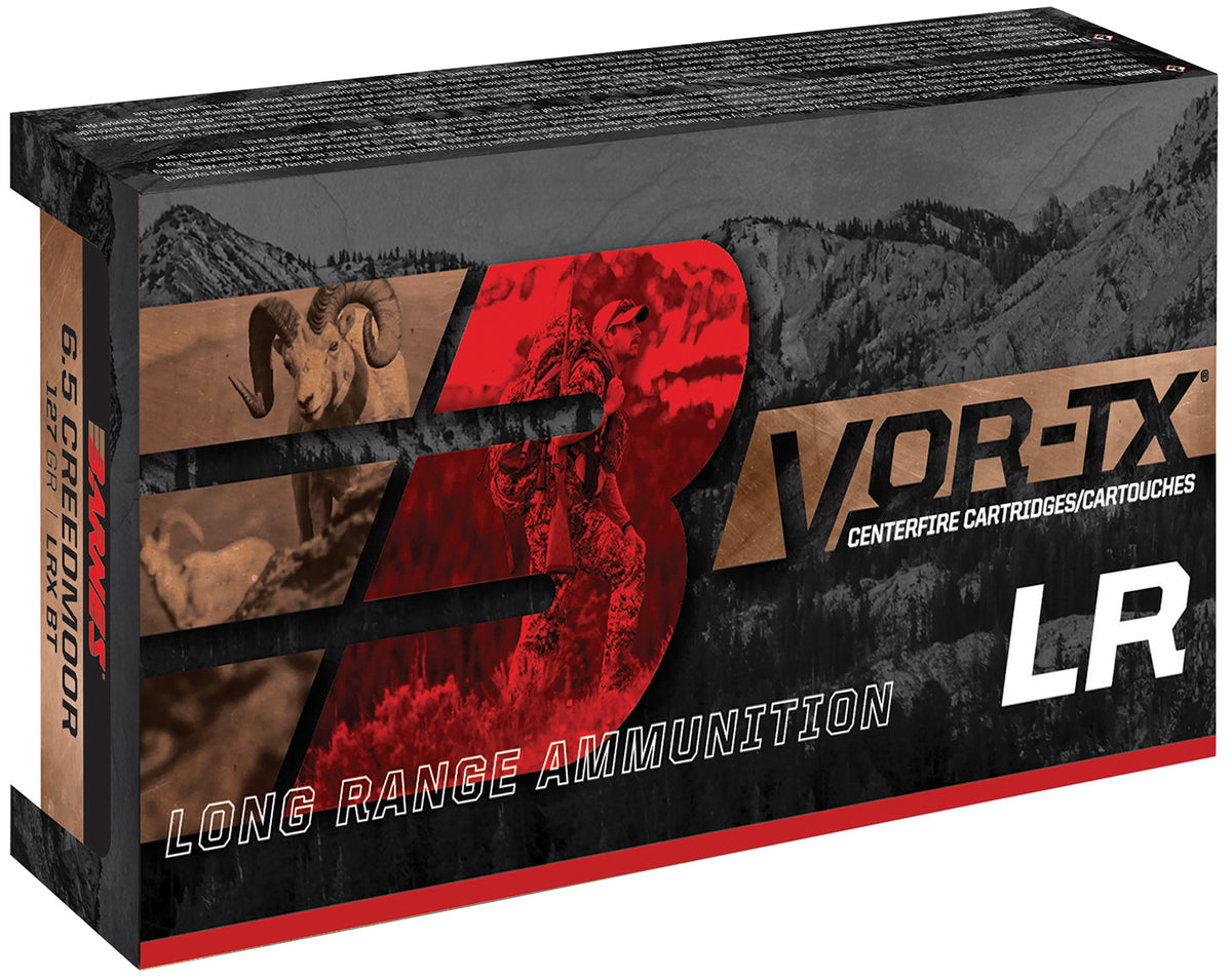 Barnes VOR-TX Long Range LRX Boat Tail 129 Grain .270 Winchester 3140 fps 716876270125