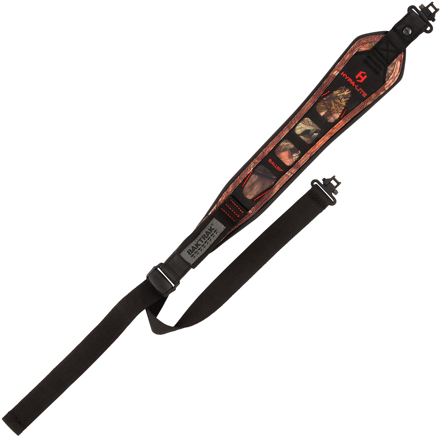 Allen 8374 Hex Hypalon Rifle Sling Mossy Oak Break-Up Country BakTrak Rubber Grip Adjustable