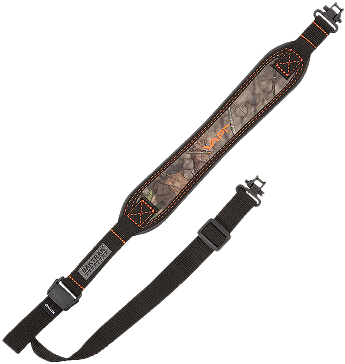 Allen 8376 Vapor Mossy Oak Break-Up Country/Black Nylon BakTrak Rifle Sling Adjustable