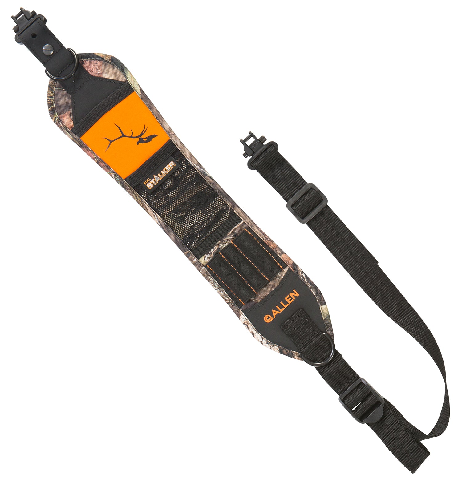 Allen 8690 Bull Stalker Elk Hunting Rifle Sling Mossy Oak Mountain Country Hypalon with Cartridge Loops