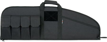Tac Six 10642 37" Tactical Rifle Case Black Endura with Hook-Loop Patch