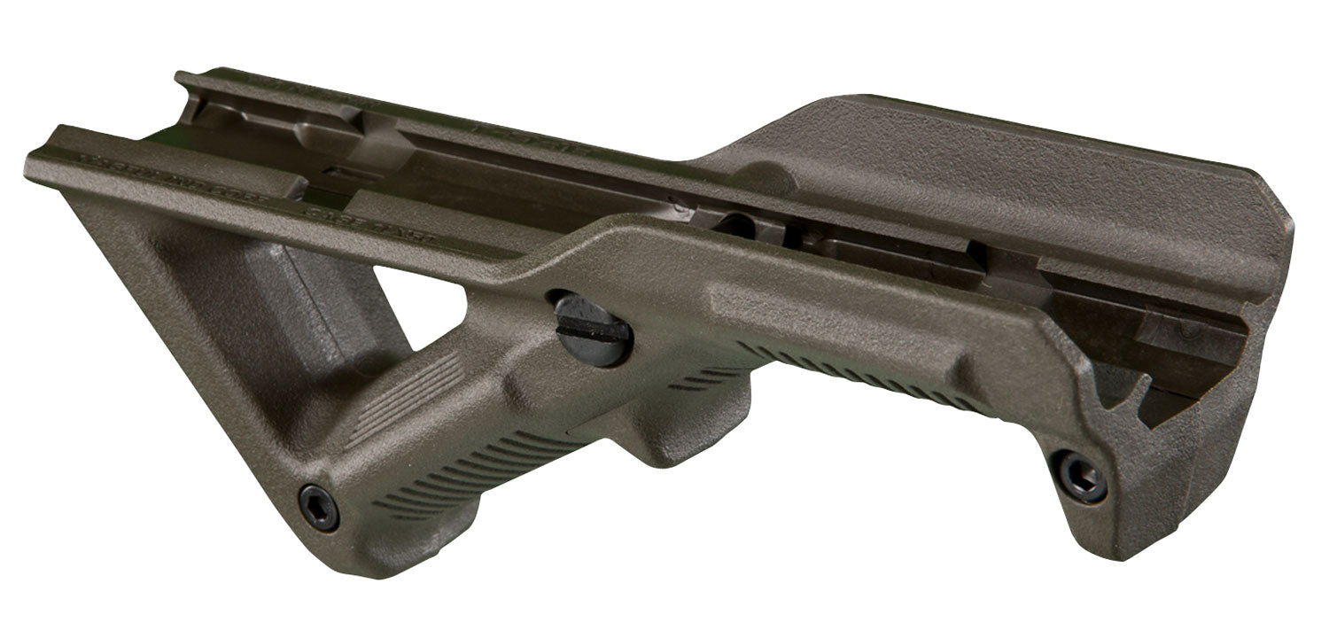 Magpul MAG411-ODG Angled Fore Grip OD Green Polymer M1913 Picatinny Compatible