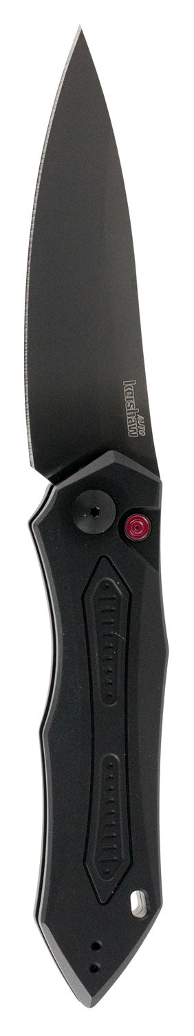 Kershaw 7800BLK Launch 6 Automatic Folder 3.75-Inch Drop Point CPM 154 SS Blade Black Anodized Aluminum Handle